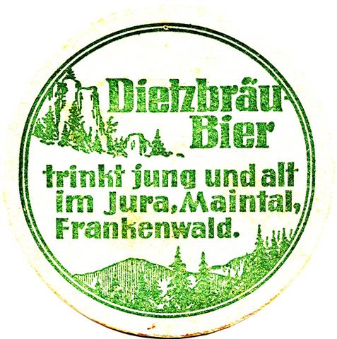 weismain lif-by dietz rund 1b (215-dietzbräu bier-grün)